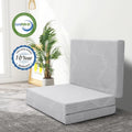 4 Inch Tri Folding Memory Foam Mattress Queen C90016