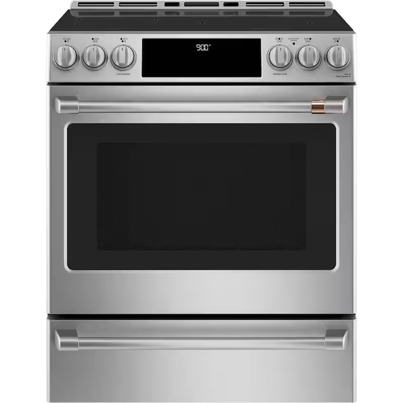 30 in. 5.7 cu. ft. Slide-In Induction Range with Convection L376