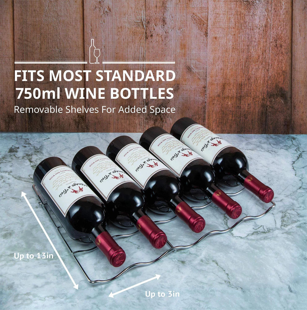 Dual Freestanding 33 Bottle Wine Cooler H237151