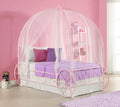 White Metal Twin Bed Y95785