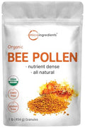 Organic Bee Pollen Granules, 1lb Q678