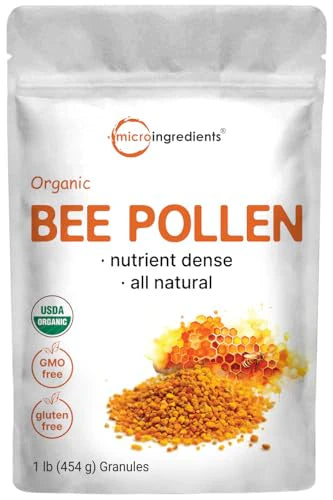 Organic Bee Pollen Granules, 1lb Q678