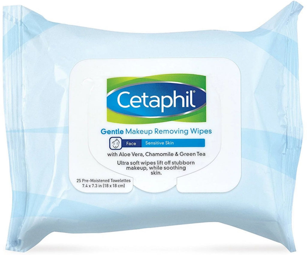 Gentle Makeup Removing Wipes 25 ea Pack of 2 C82173