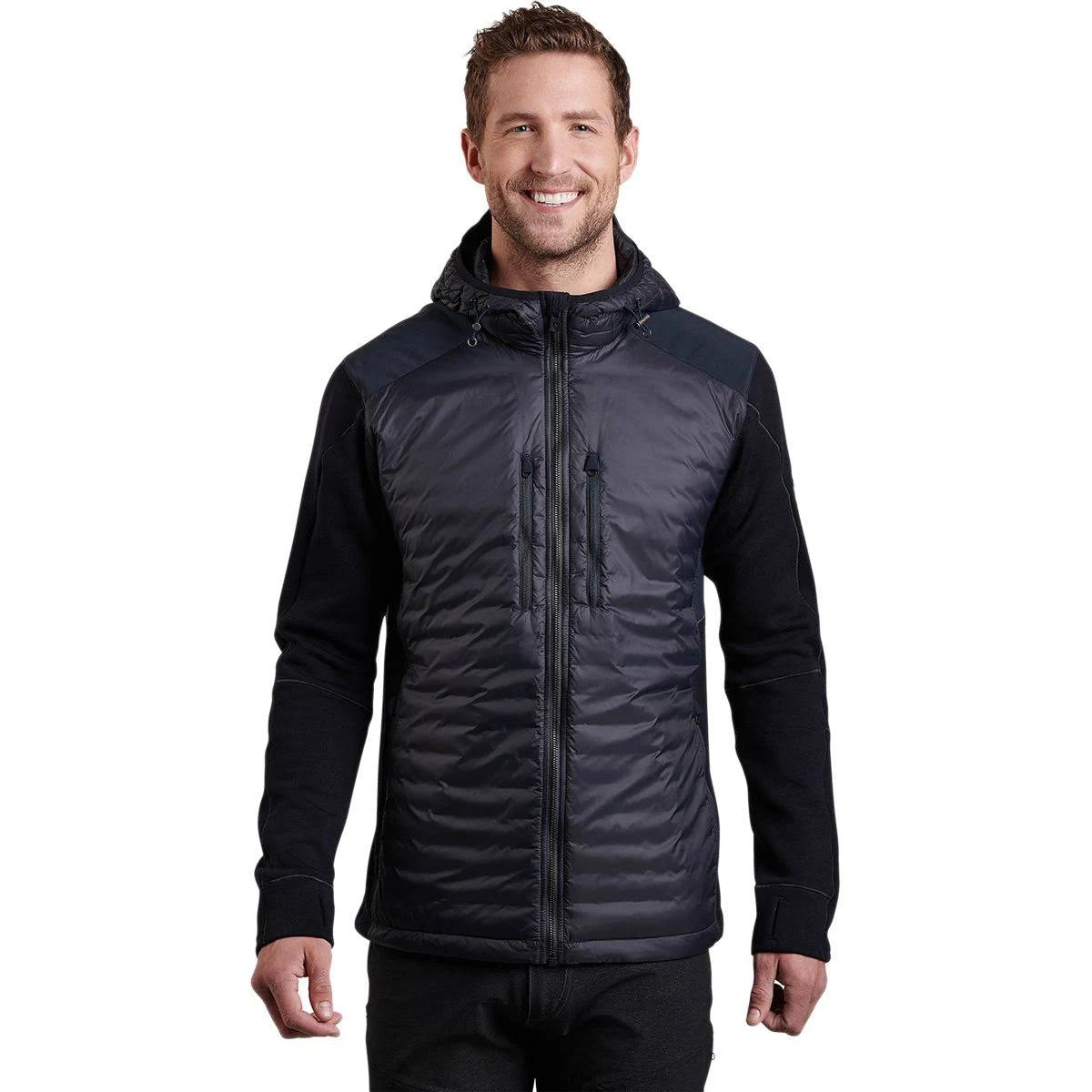 Men's Midnight Blue Hybrid Jacket XXL Y6558