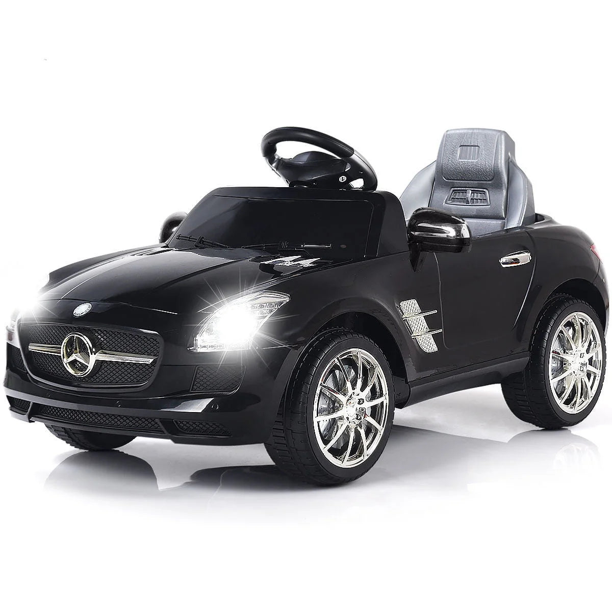 Black Kids Ride On Car L24057