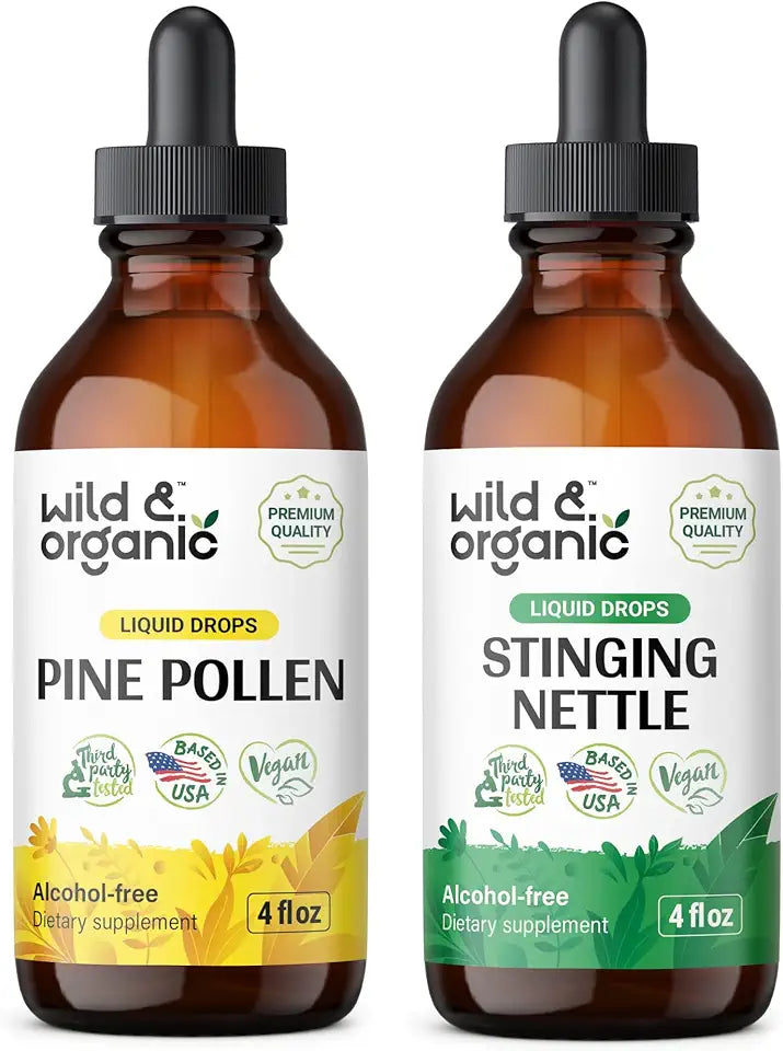 Pine Pollen and Stinging Nettle Root Tincture 4 fl oz P99936
