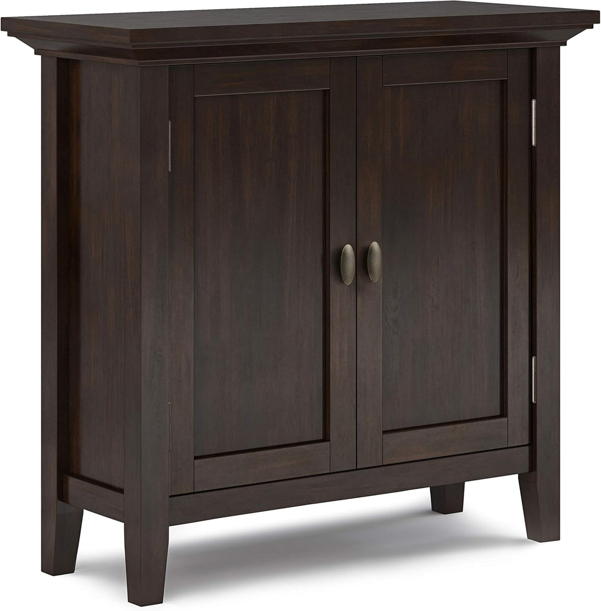 32 inch Wide Rustic Low Storage Cabinet with 2 Doors V5633