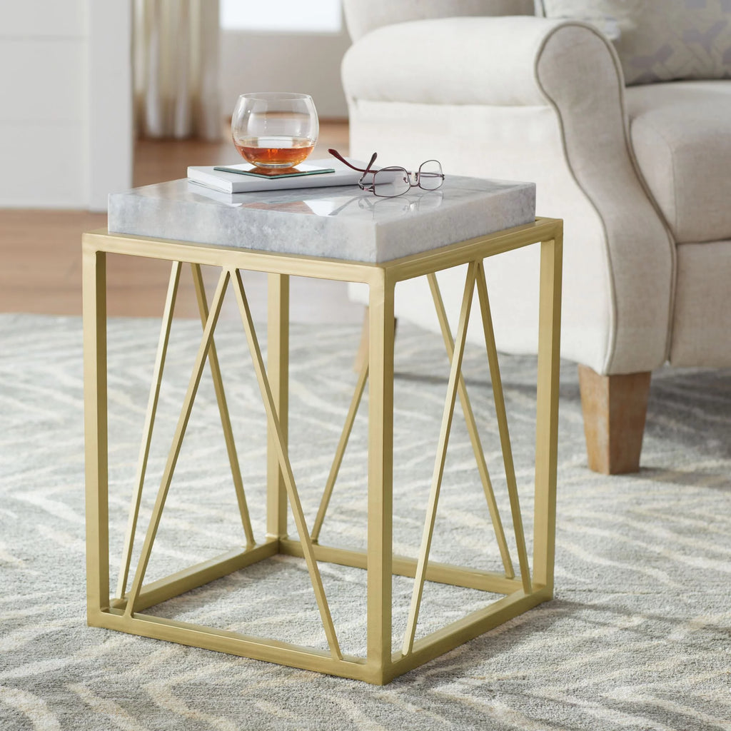 Marble Accent Table S804