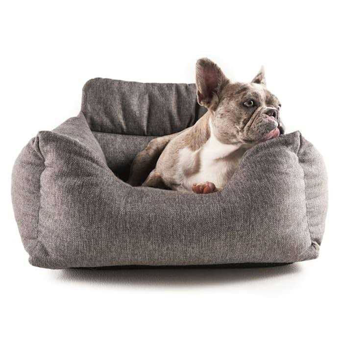 Memory Foam Dog Car Bed Gray T154