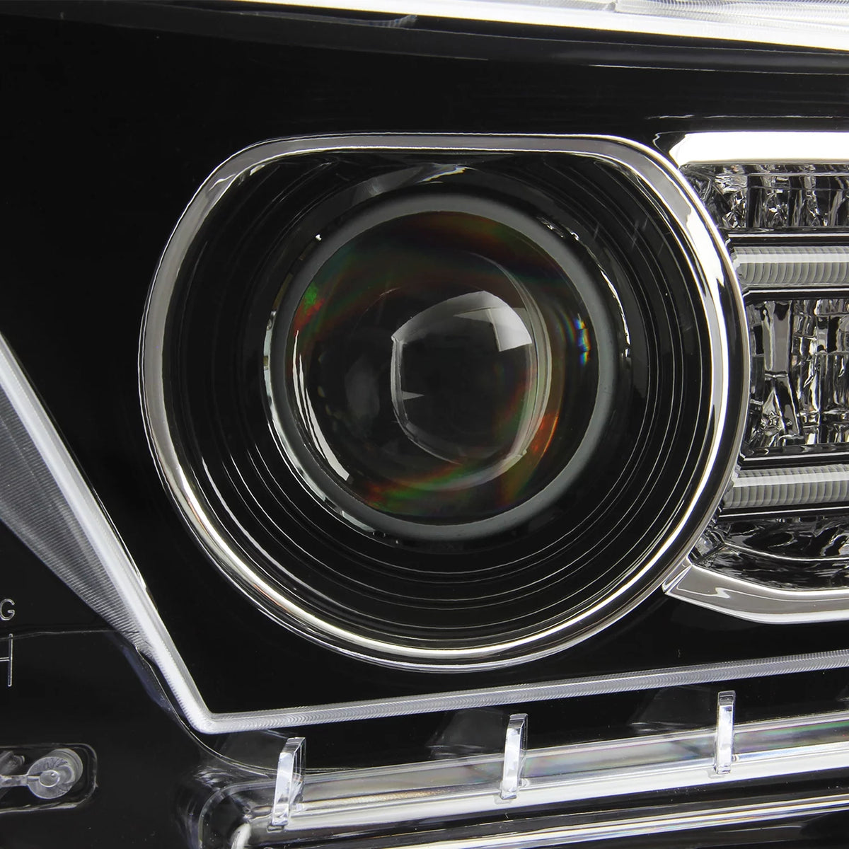 Black Projector Headlights Pair P692