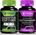 Digestive Enzymes Nattokinase Capsules W737