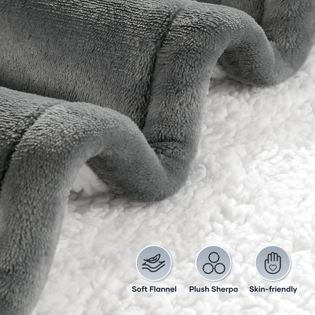 Electric Blanket Full Size 4 Heating Levels Machine Washable F415249