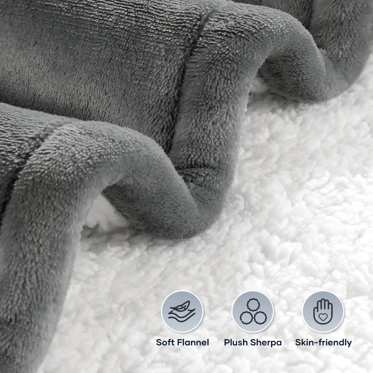 Electric Blanket Full Size 4 Heating Levels Machine Washable F415249
