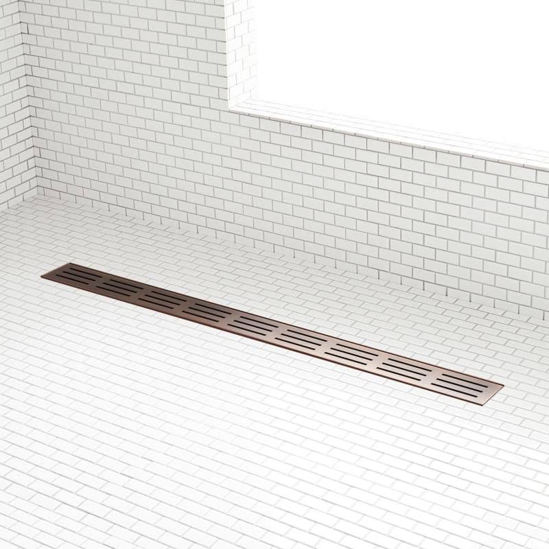 40" Linear Shower Drain Oil Rubbed Bronze V2365