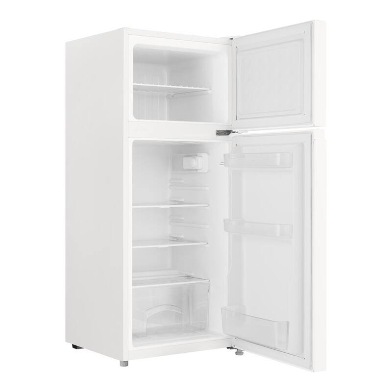 White 4.5 cu. ft. 2-Door Mini Refrigerator with Freezer U6023