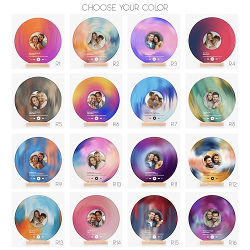 Decorative Vinyl Record with Custom Photo C26612