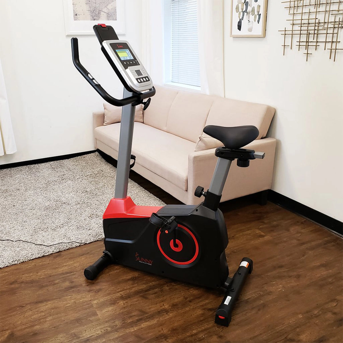 Stationary Upright Bike with Electro-Magnetic Resistance M16574