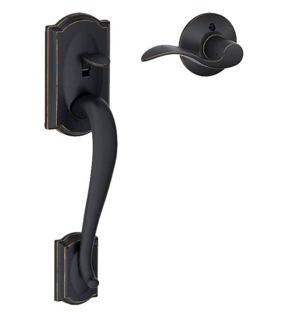 Aged Bronze Lower Handleset G209
