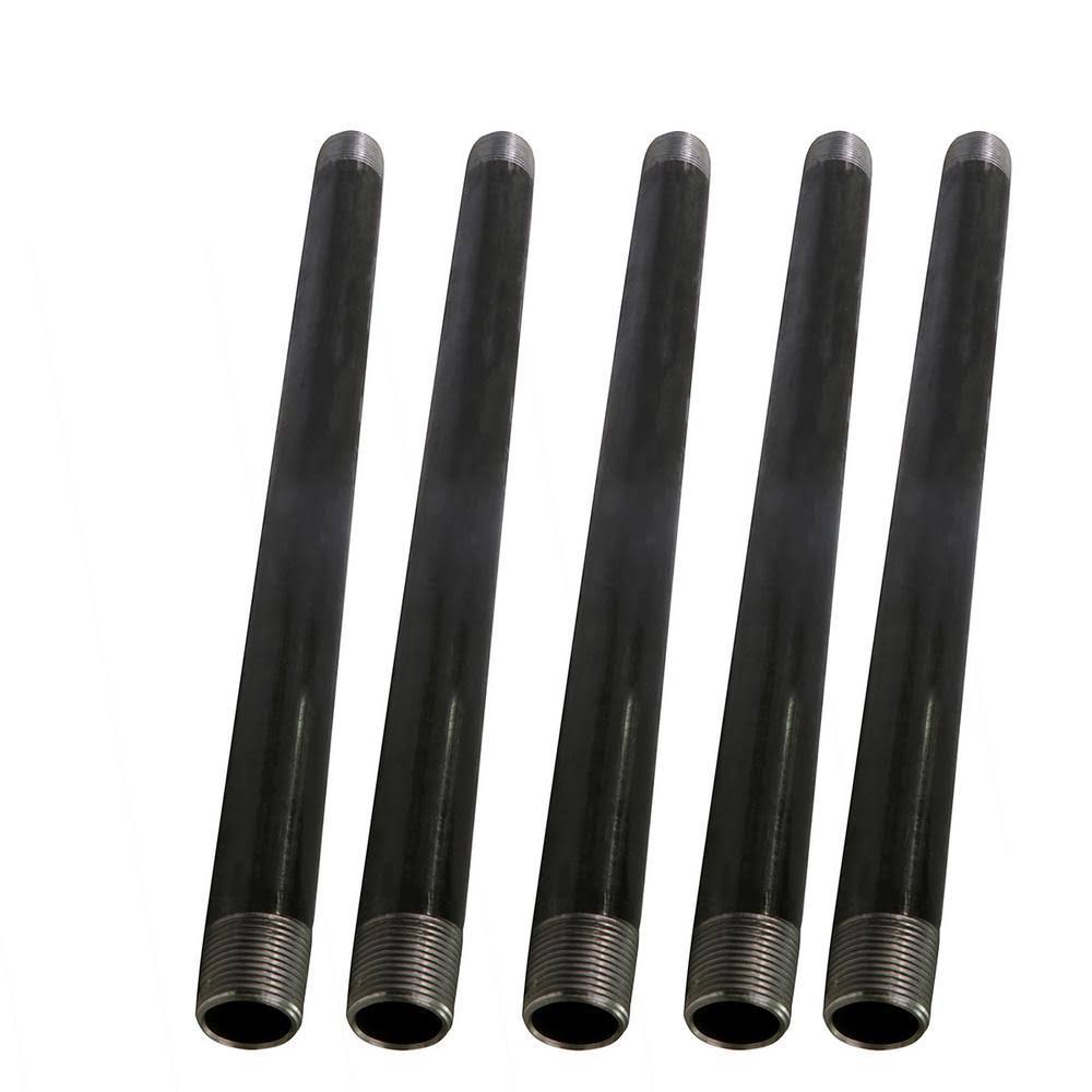 Black Steel Pipe 5-Pack L57018