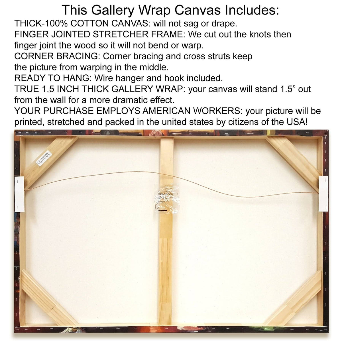 Wine Country II Giclee Print on Gallery Wrap Canvas A616868