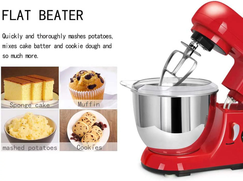 Red 5.5qt Standing Mixer H8767