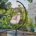 Wicker Hammock Chair with Stand M406