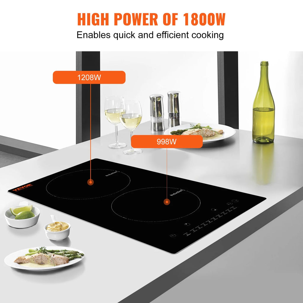 12 inch 2 Burners Electric Cooktop Z2476