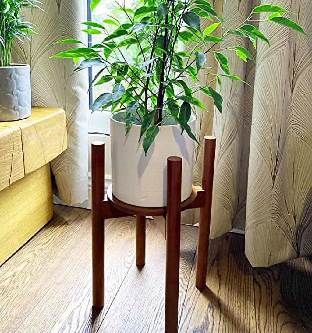 Bamboo Adjustable Plant Stand 1 Pack Z61924