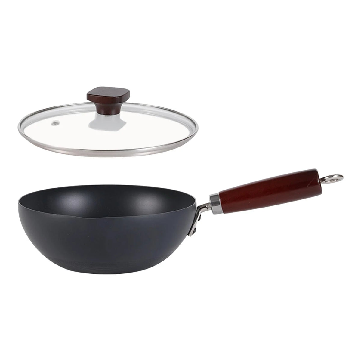 Non Stick Wok with Cover I54540