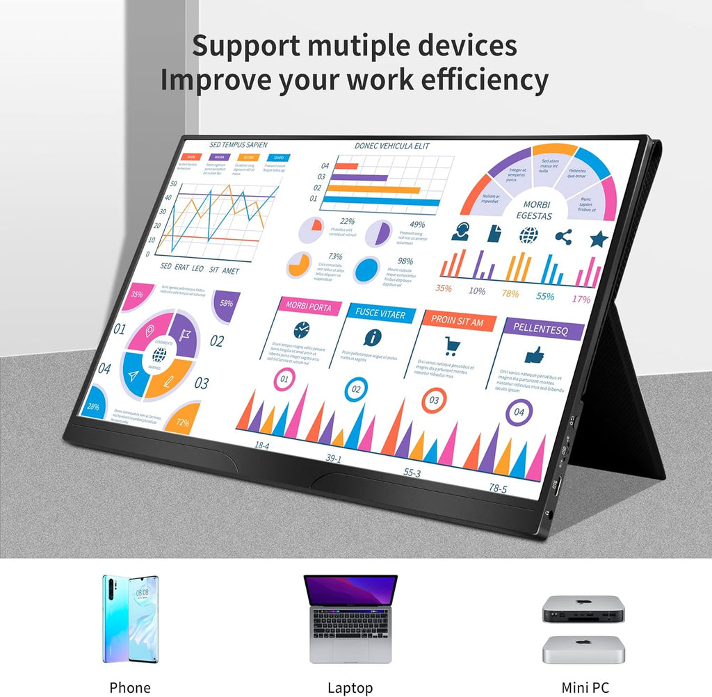 13.3 inch 2K IPS Portable Monitor N902