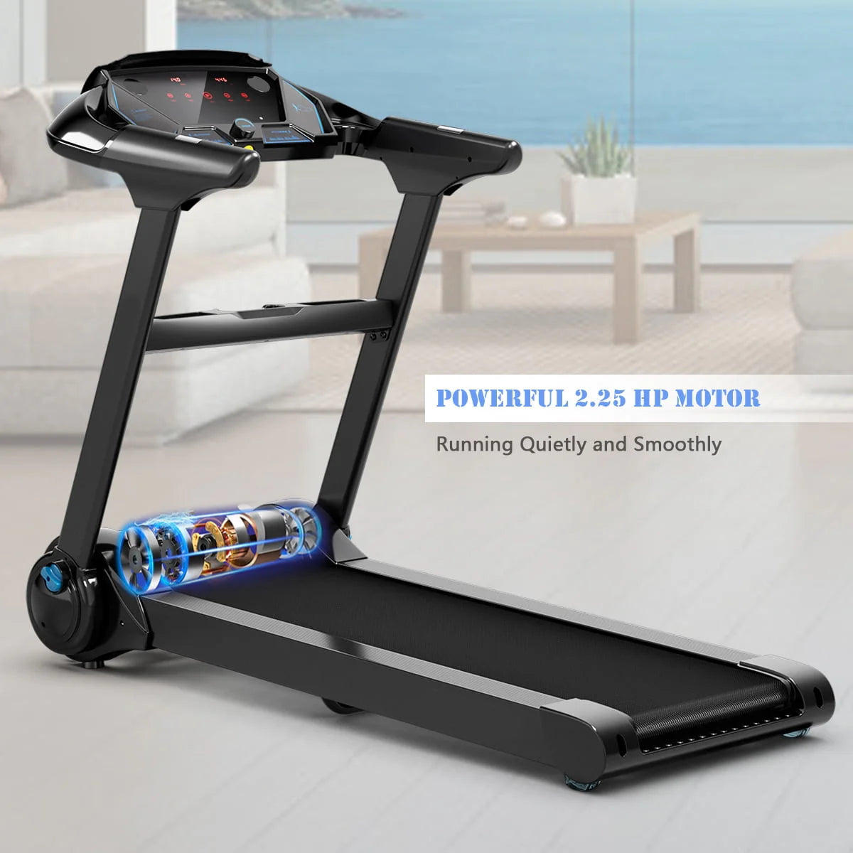 2.25 Hp Electric Folding Treadmill H171