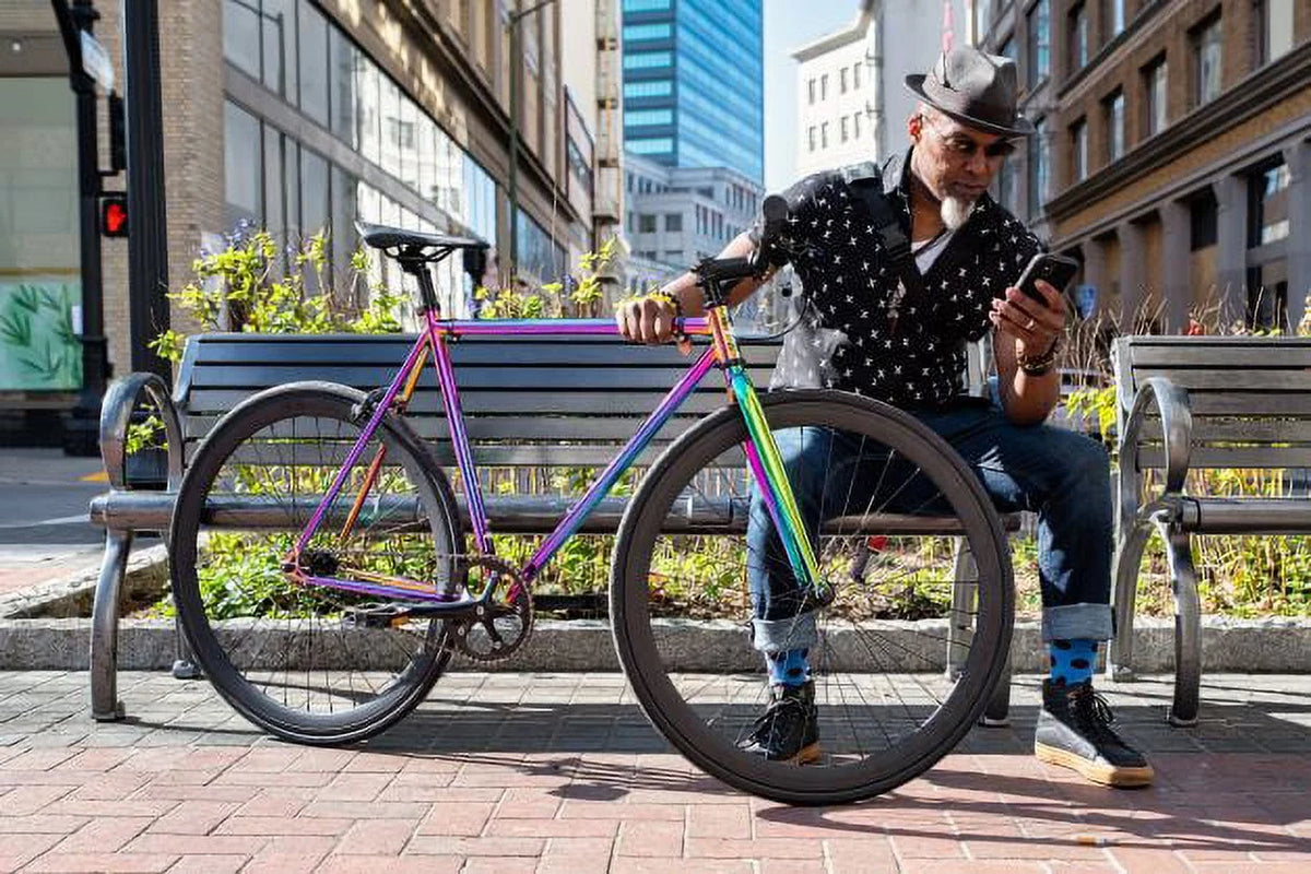 Single Speed Fixed Gear Bike with Front & Rear Brakes N61414