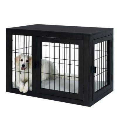 Furniture-Style Dog Crate with Double Doors H783302