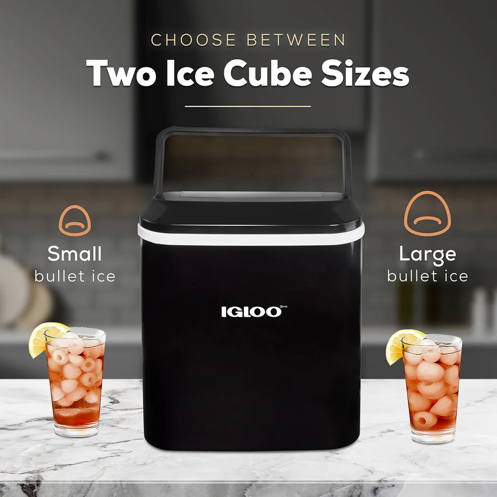 Black Portable Countertop Ice Maker W22929