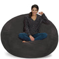 Giant 5' Memory Foam Bean Bag Chair Grey T66117