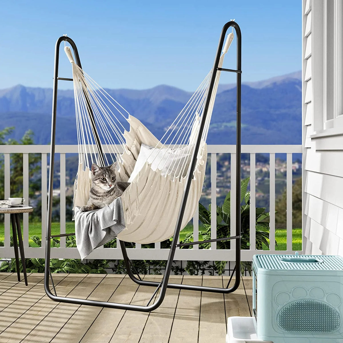 Hammock Chair with Stand 330Lbs M552465