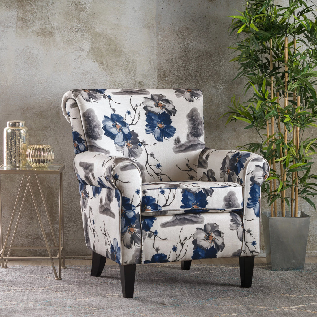 Multicolor Fabric Club Chair P43992