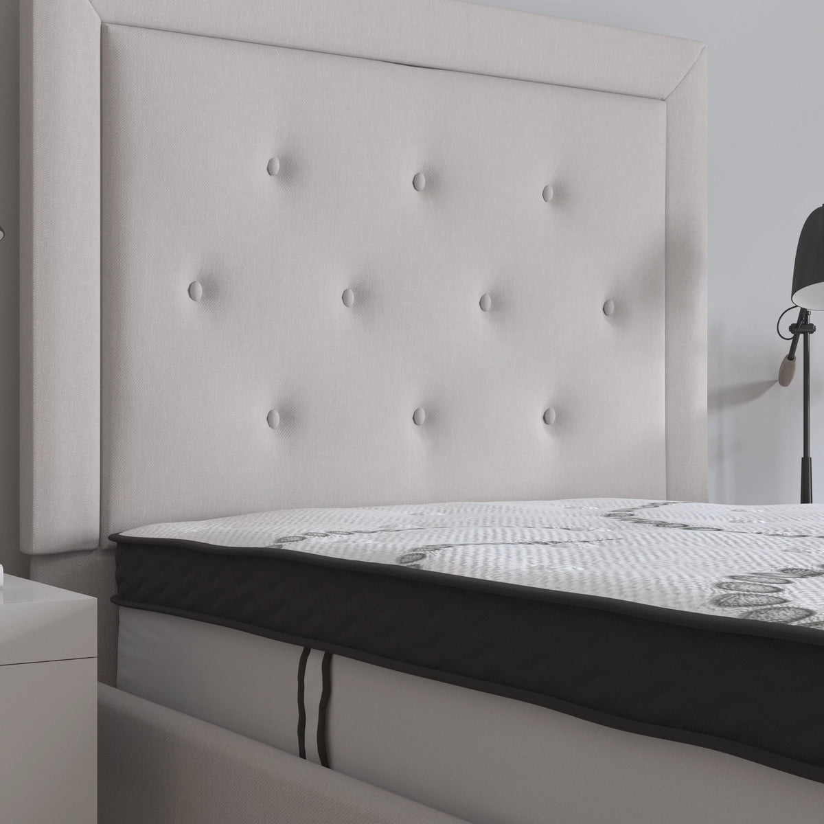 10" Hybrid Pocket Spring Memory Foam Mattress, Twin I341