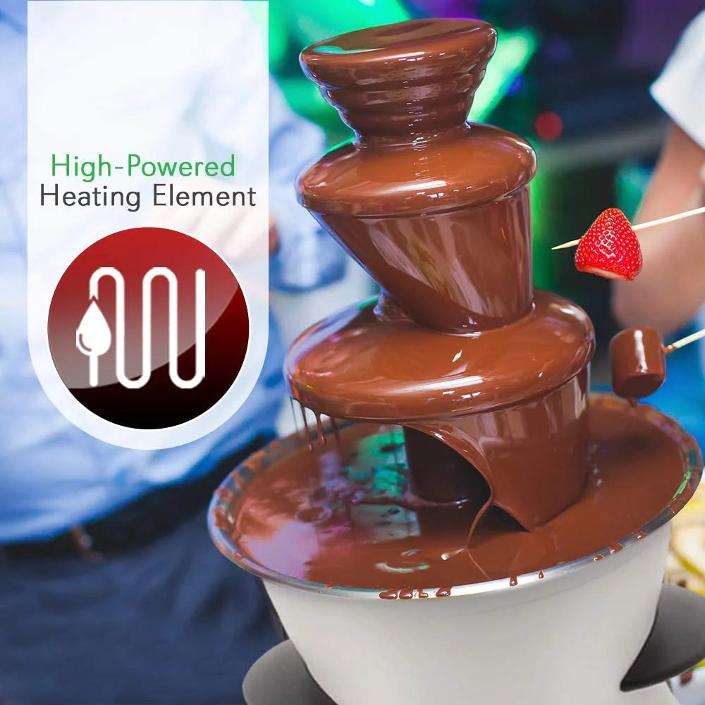 16oz 3 Tier Electric Fondue Maker C7250