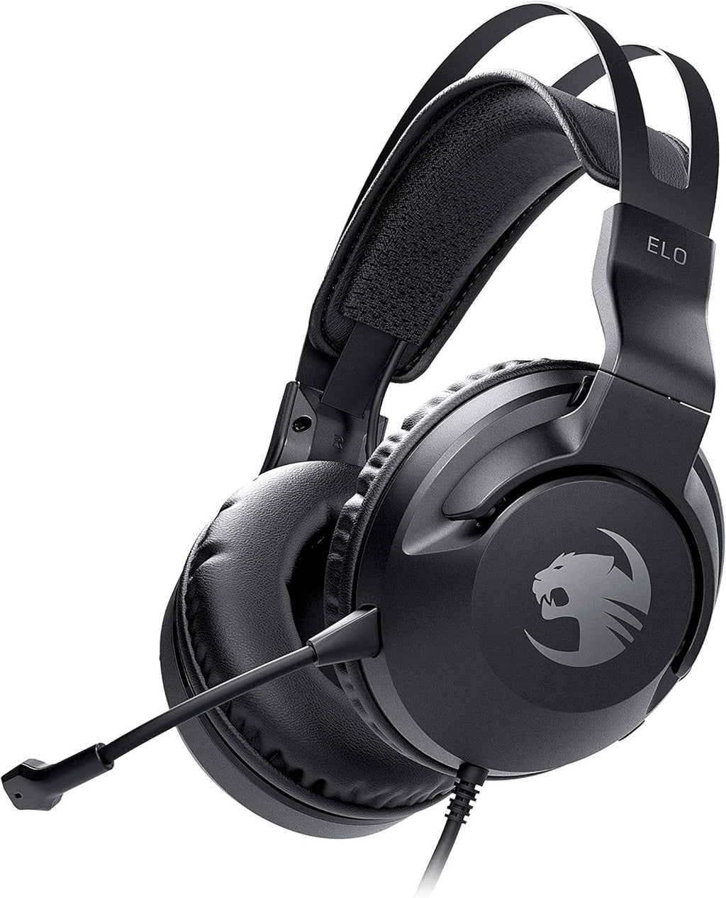 Black Wireless Gaming Headset with Detachable Microphone D5801