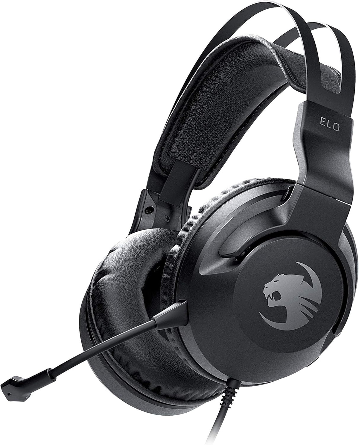 Black Wireless Gaming Headset with Detachable Microphone D5801