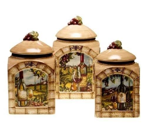 3-Piece Canister Set G620