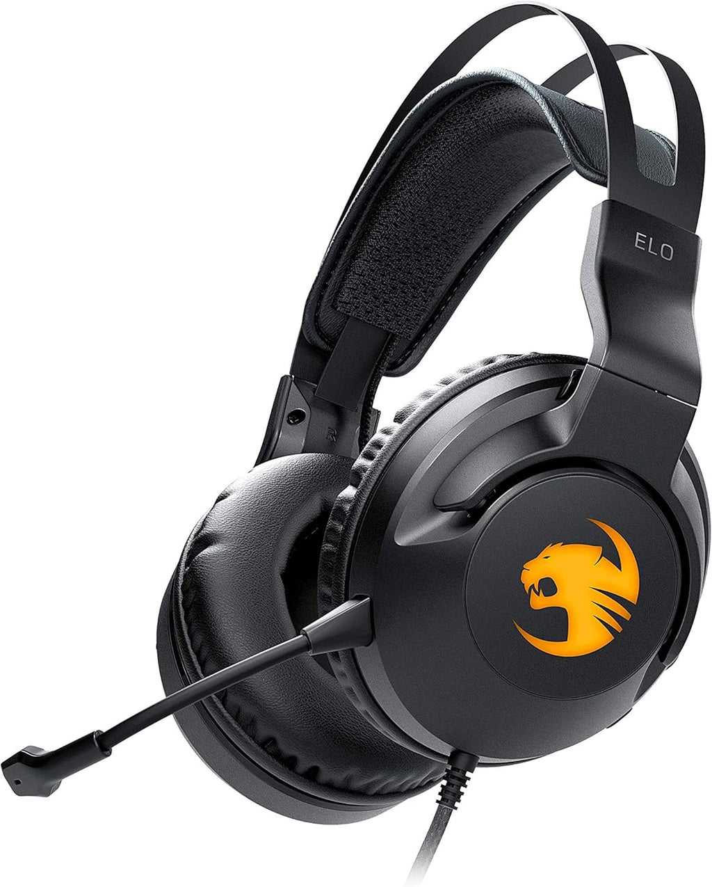 Black Wireless Gaming Headset with Detachable Microphone D5801
