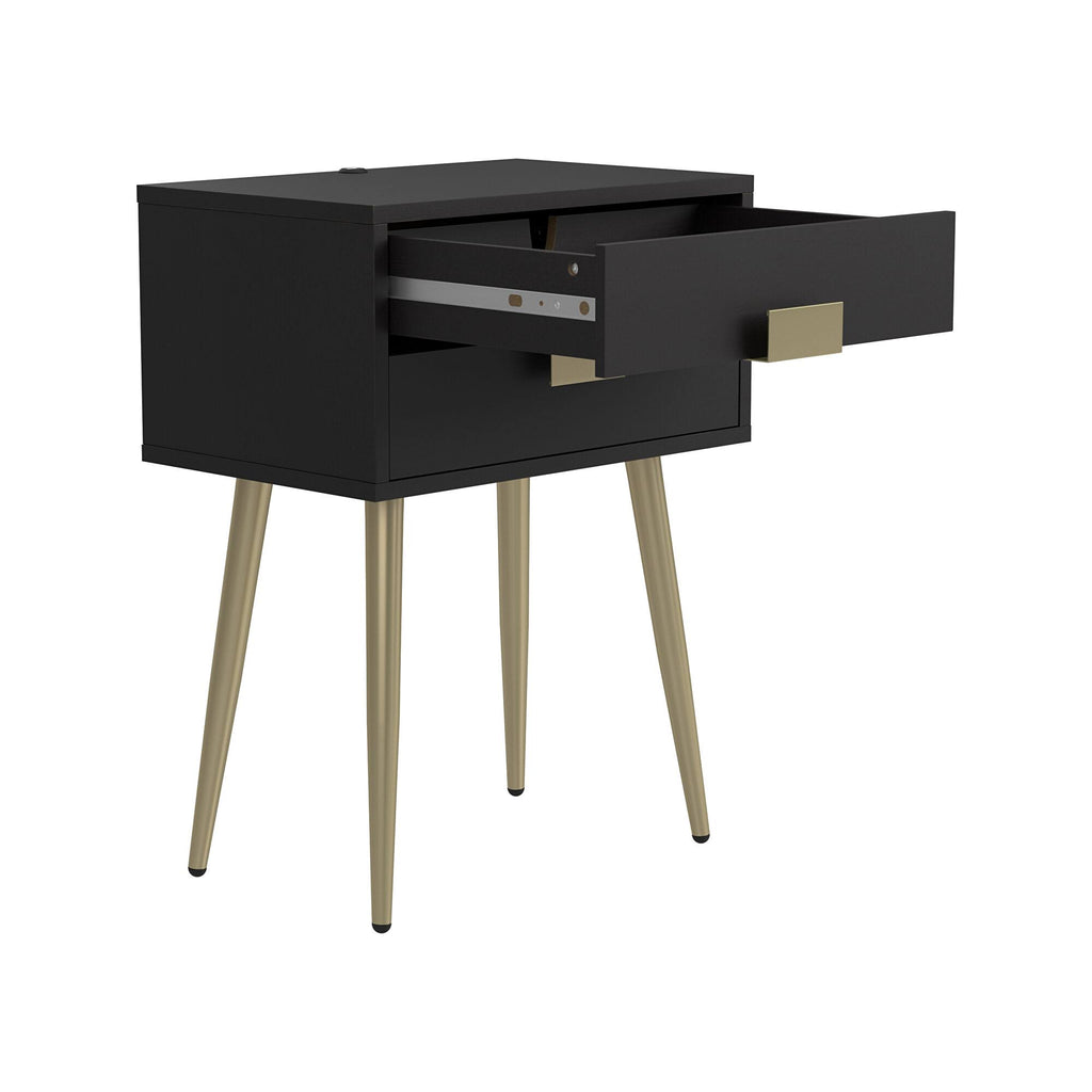 Cappuccino Accent Table D317