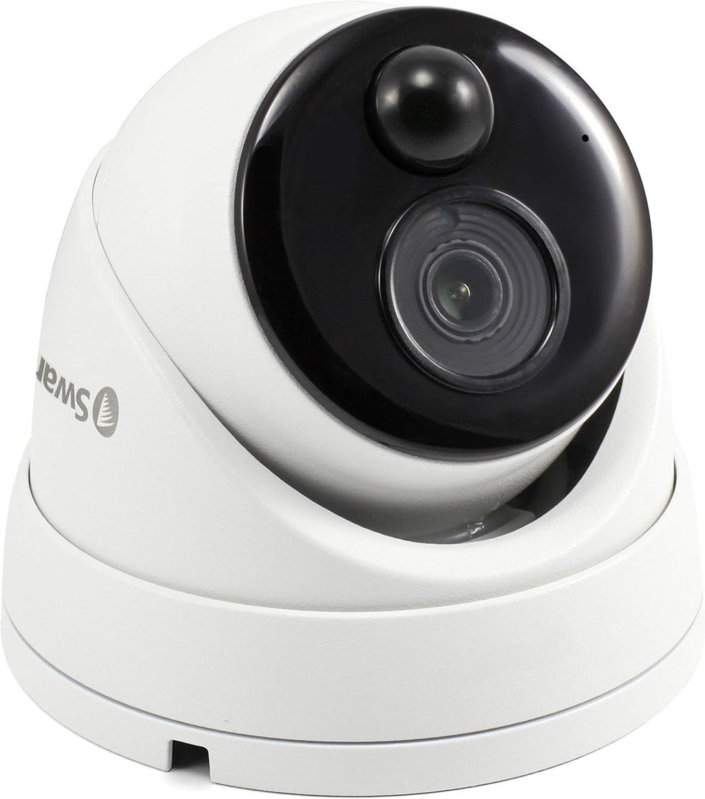 Wired PIR Dome Security Camera 4K HD Color Night Vision Indoor/Outdoor P728