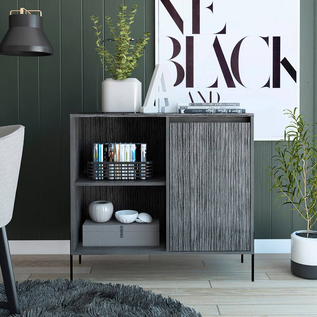 Aged Oak Accent Cabinet D831