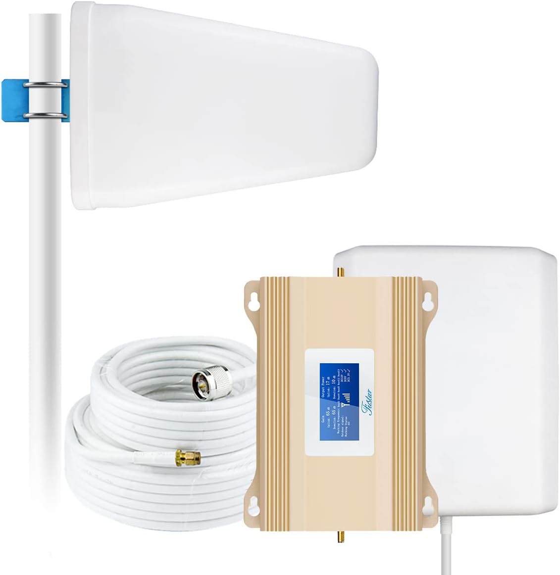 Cell Phone Signal Booster for Home 5,000sqft All Carriers 4G LTE 5G Antenna Kit X12842