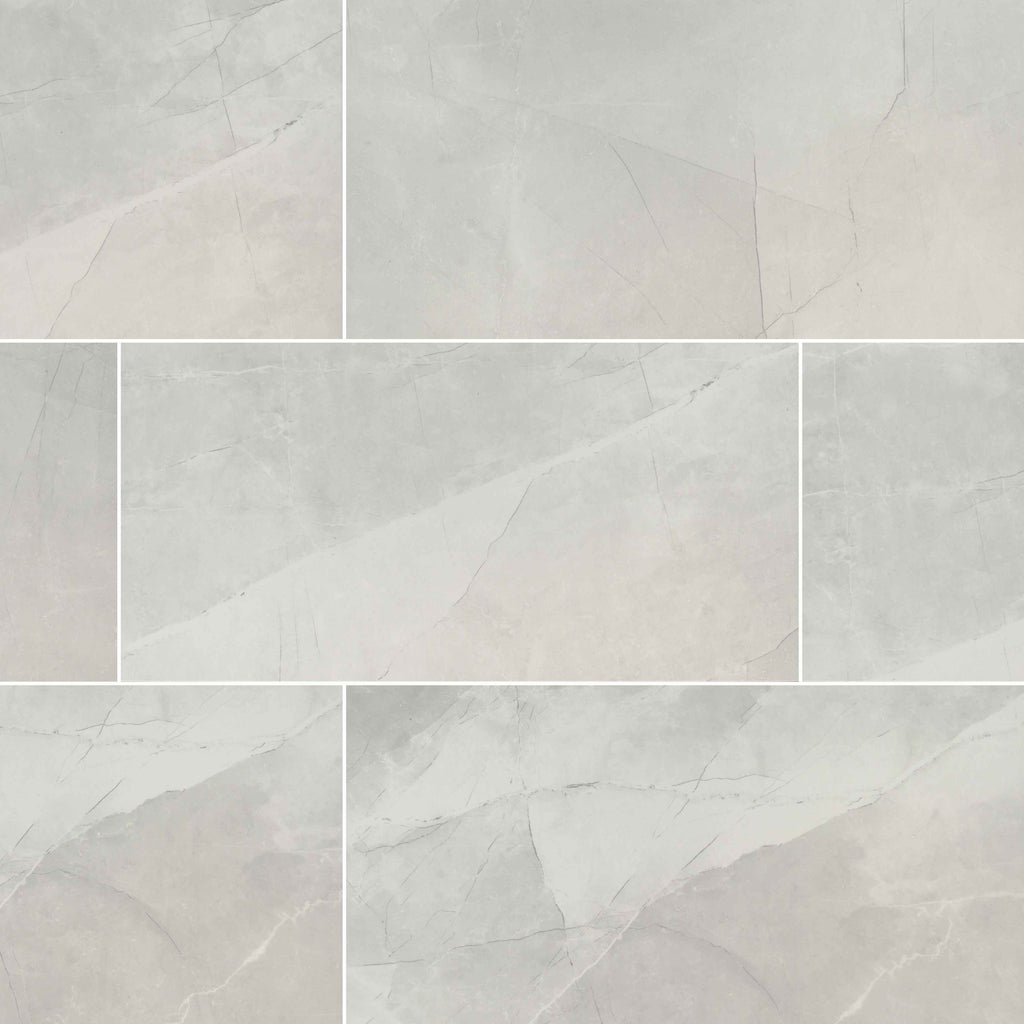 Ivory 12 X 24 Polished Porcelain Tile C933