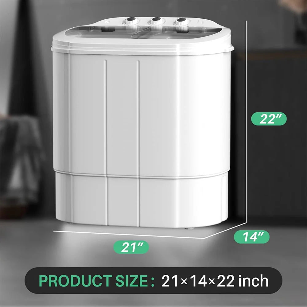 Portable 13.5Lbs Mini Washer and Dryer Combo U65395