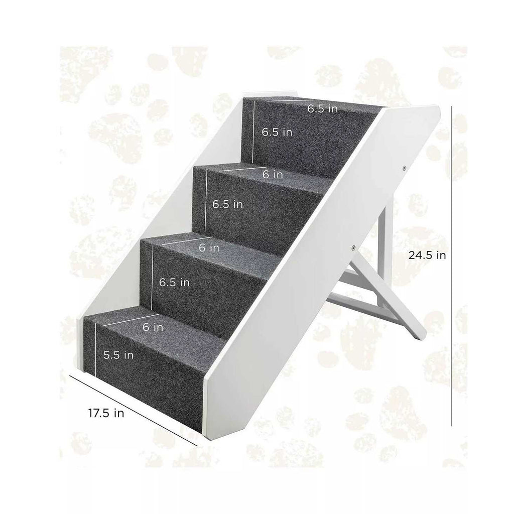Wood Dog Stairs Y910